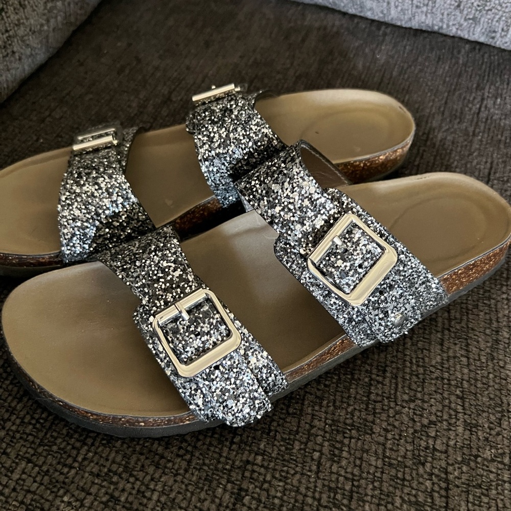 sparkly slides